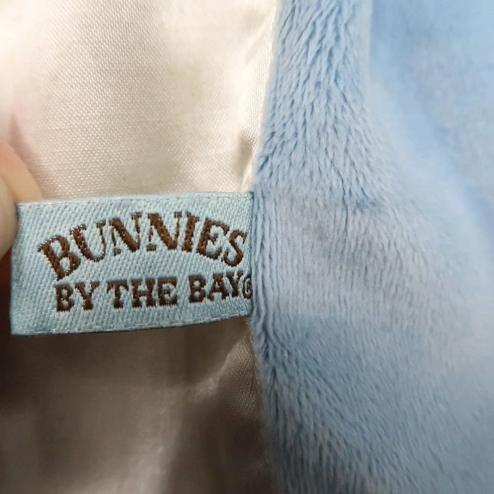Bunnies By The Bay Best Friend Skipit Dog Lovey Satin Like Trim Security Blanket